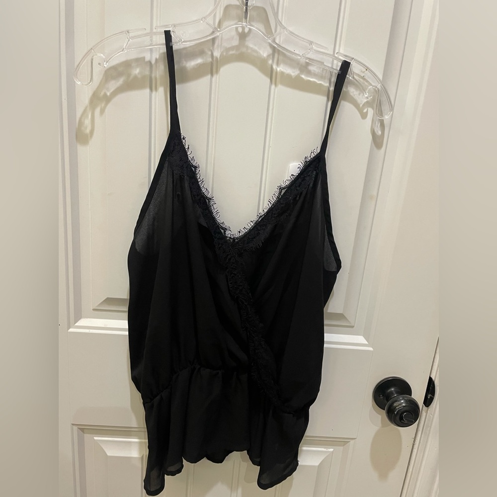 Black Cami Size Large